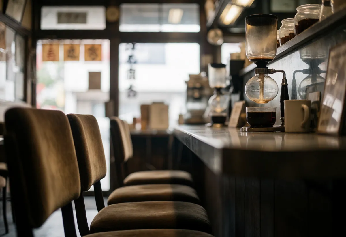 喫茶店のモーニングは、旅の最初の休憩所のイメージ