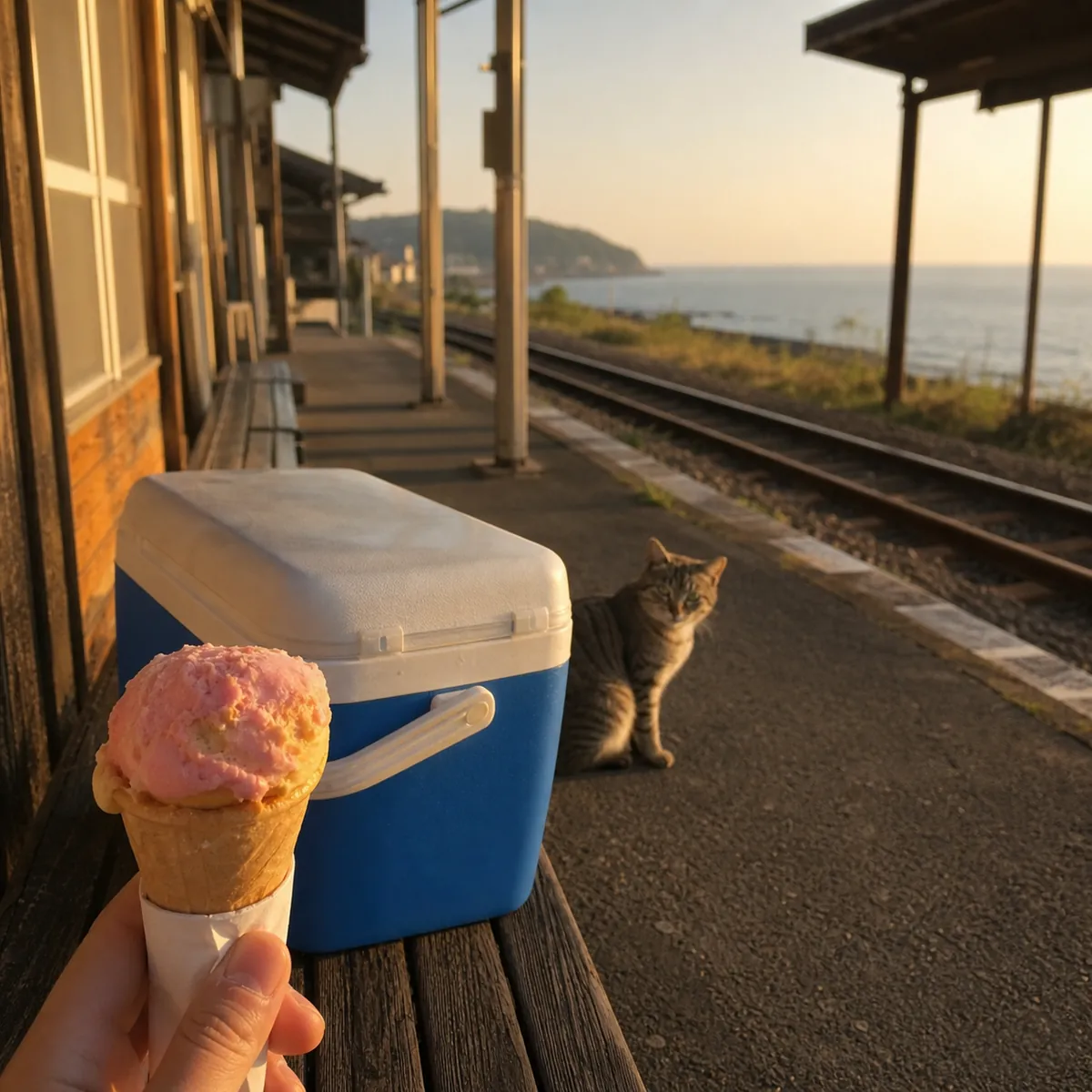 旅先で食べるアイスは、なぜいつもよりうまい